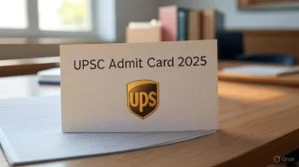 UPSC Admit Card 2025 download instructions with exam checklist