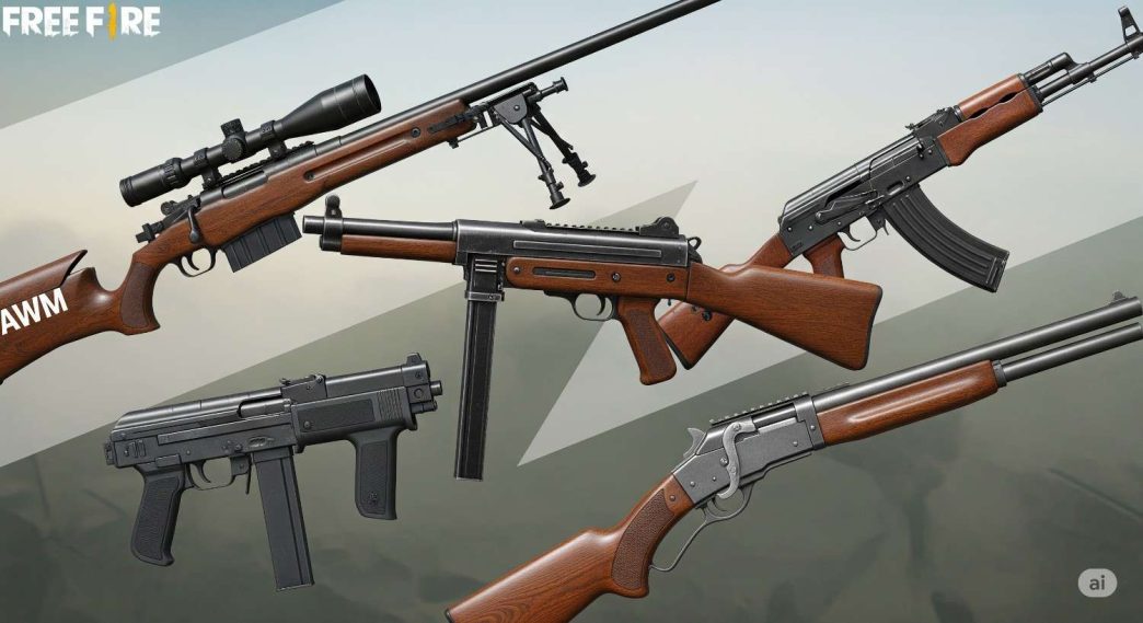 Top 5 Best Guns in Free Fire and How to Use Them