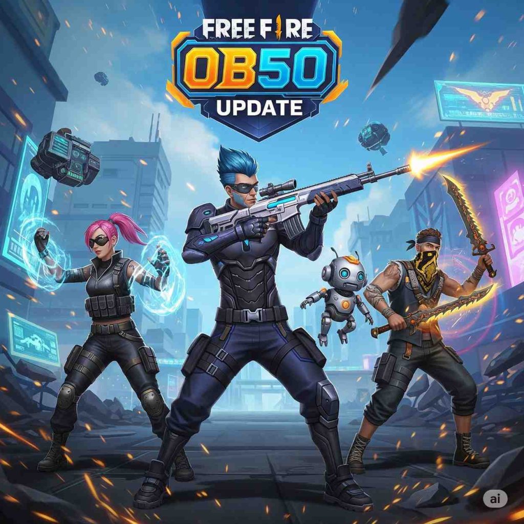 Free Fire OB50 Update: New Characters, Pets
