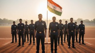 Male recruits on ground SSC GD Constable 2026