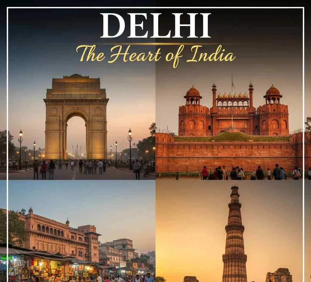 Delhi the heart of India, a historic and modern city to visit in India
