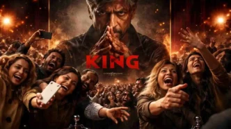King Movie SRK – Shah Rukh Khan starring in the biggest and most awaited Bollywood movie of 2026 with an intense action look.