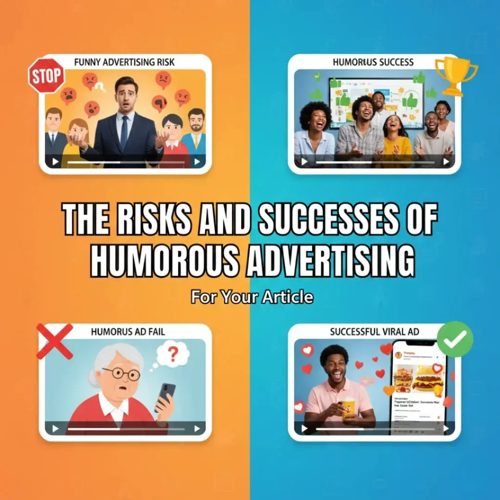 he risks and successes of humorous advertising in Funny Marketing Ads