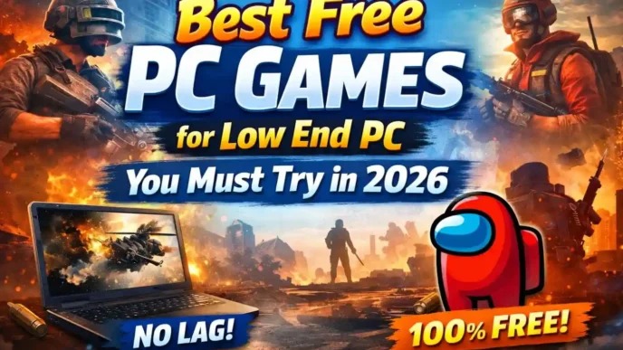 Best Free PC Games for Low End PC in 2026