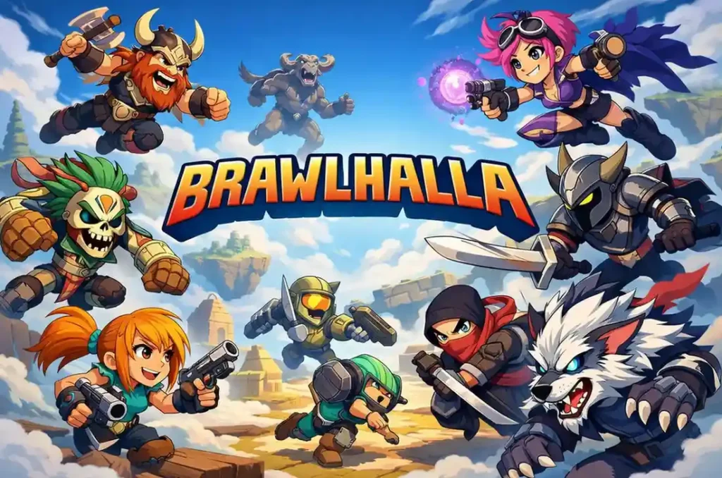 The Brawler: Brawlhalla – action packed fight scene from the popular Brawlhalla game