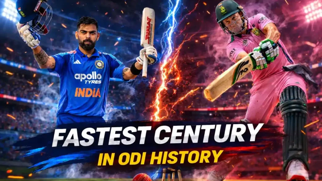 Fastest Century in ODI History