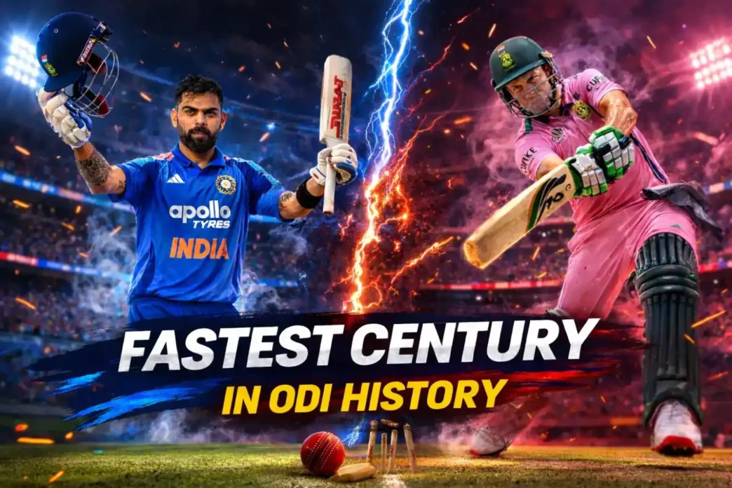 Fastest Century in ODI History