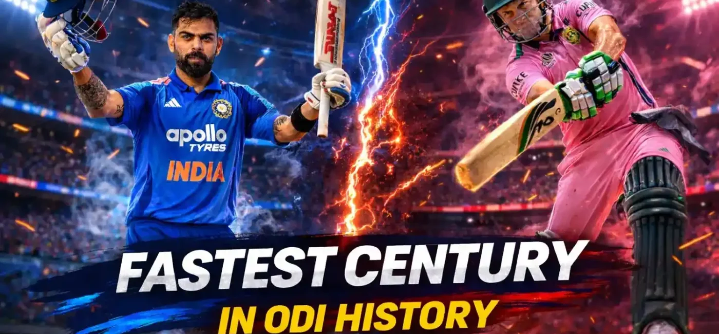 Fastest Century in ODI History