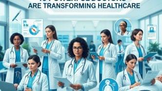 Female doctors transforming healthcare with powerful skills and empathy