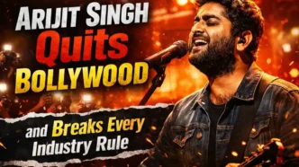 Arijit Singh Quits Bollywood – featured image highlighting the singer breaking industry rules and moving away from mainstream Bollywood music.