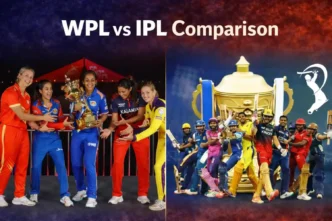 WPL vs IPL Comparison showing differences in popularity, teams, and overall impact